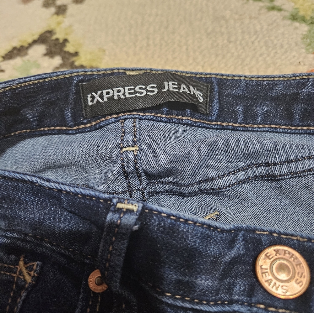 Express jeans ankle stella